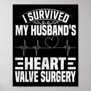 Poster J'ai survécu à la chirurgie de la valve cardiaque