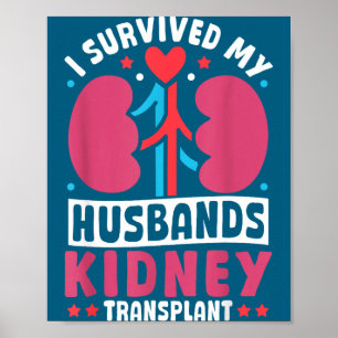 Poster J'ai survécu à la transplantation rénale de mon ma