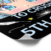 Poster J'Ai Suspendu Mon Anime Pour Écraser La 5E Année G (Coin)