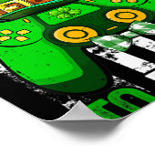 Poster J'Ai Suspendu Mon Jeu À Être Ici Jeu Vidéo Drapeau (Coin)