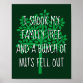 Poster J'Ai Tiré Mon Arbre Familial Et Un Groupe De Noix  (Devant)