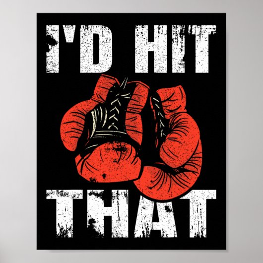 Poster J'Ai Touché Cette Boxe (Devant)