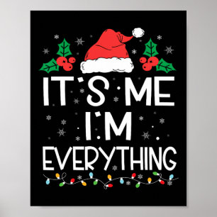 Poster J'Ai Tout Ce Que Je Veux Pour Noël C'Est Moi