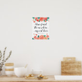 Poster J'ai trouvé celui que mon âme aime l'art Imprimer (Cuisine)