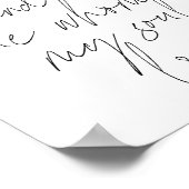 Poster J'ai trouvé celui que mon âme aime Script (Coin)