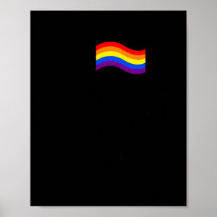 Poster J'ai trouvé Uranus Arc-en-ciel Spaceman Astronaute