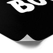 Poster J'ai un Boo Boo Drôle Ghost Pun Dark BG (Coin)