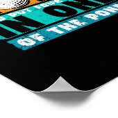 Poster J'Ai Un Trou Dans Un Funny Golf Fan Golf Golf (Coin)