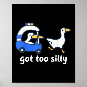 Poster J'Ai Une Chemise D'Humour Pour L'Anim Trop Bête