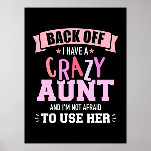 Poster J'ai une tante (Devant)