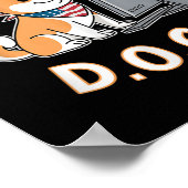 Poster J'ai voté pour Big D.o.g.e (Coin)