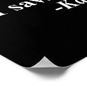 Poster J'Ai Vu Ça. -Karma (Coin)