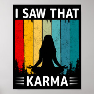 Poster J'ai vu ce karma