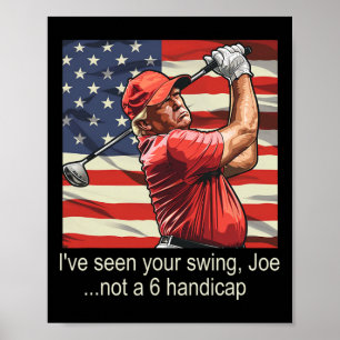 Poster J'ai vu votre voile pas un 6 Handicap - Golf 4th O