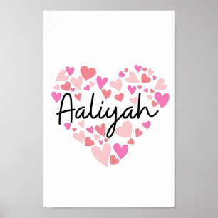 Poster J'aime Aaliyah