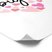 Poster J'aime Abigail (Coin)