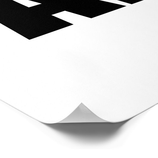 Poster J'aime Abilene (Coin)