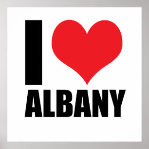 Poster J'aime Albany