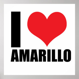 Poster J'aime Amarillo