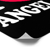 Poster J'aime Angela (Coin)