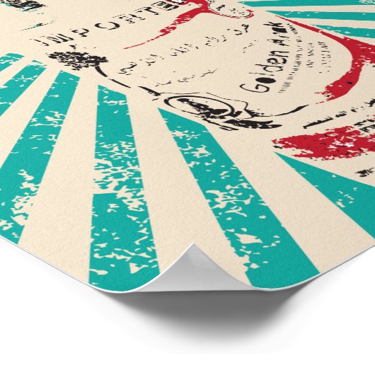 Poster j'aime arak (Coin)