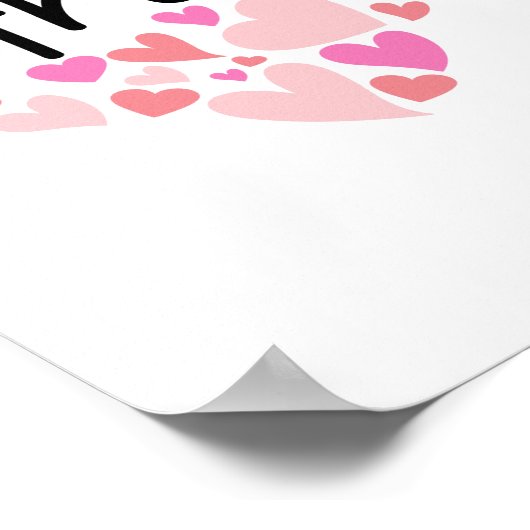 Poster J'aime Aria (Coin)