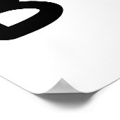 Poster J'aime Belgrade (Coin)