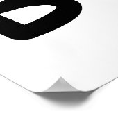 Poster J'aime Bendigo (Coin)