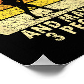 Poster J'Aime Biathlon Funny Biathlonist Wintersport Cros (Coin)