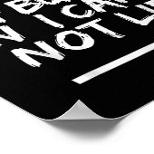 Poster J'Aime Big Butts N' Je Ne Peux Pas Mentir T-sh (Coin)