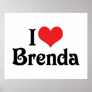 Poster J'aime Brenda