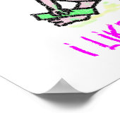 Poster J'Aime Chalkalot (Coin)