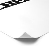 Poster J'Aime Cheerleader (Coin)