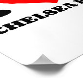 POSTER J'AIME CHELSEA FC (Coin)