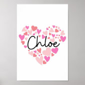 Poster J'aime Chloe (Devant)