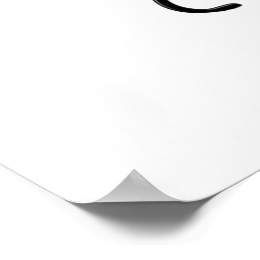 Poster J'aime Choir (Coin)