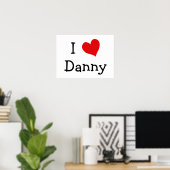 Poster J'aime Danny (Bureau à domicile)