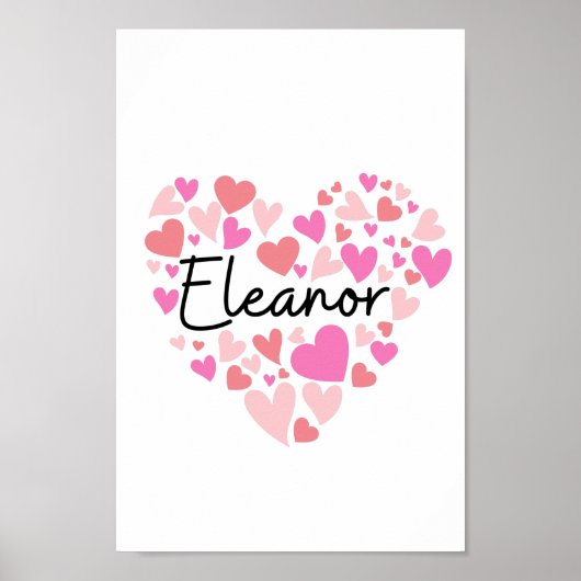 Poster J'aime Eleanor (Devant)