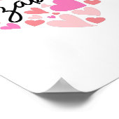 Poster J'aime Elizabeth (Coin)