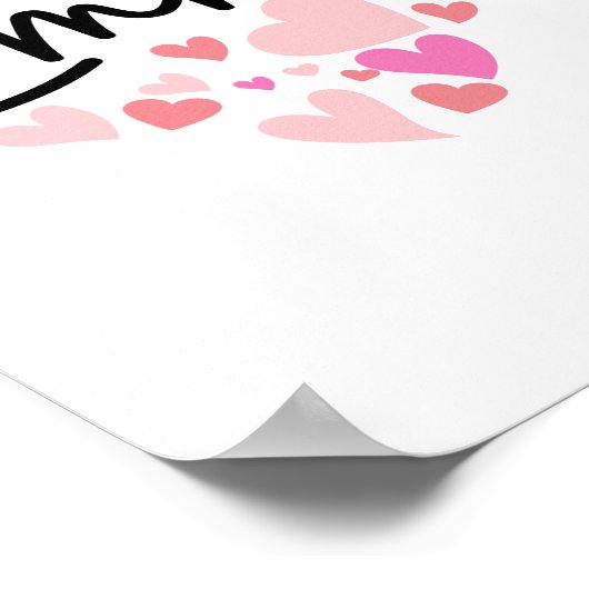 Poster J'aime Emma (Coin)