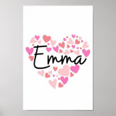 Poster J'aime Emma (Devant)