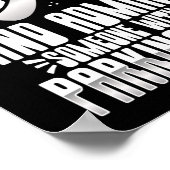 Poster J'Aime Et Admire Quelqu'Un Avec Parkinsons (Coin)