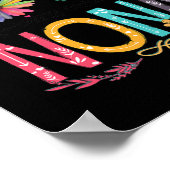 Poster J'Aime Être Appelé Chemise Tournesol Nonna (Coin)