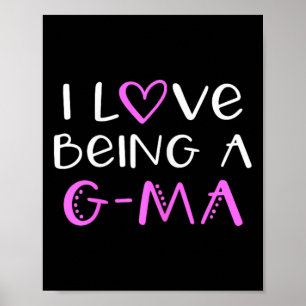 Poster J'Aime Être Un Gma Cool Game G-ma