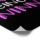 Poster J'Aime Être Un Mignonne Cool (Coin)