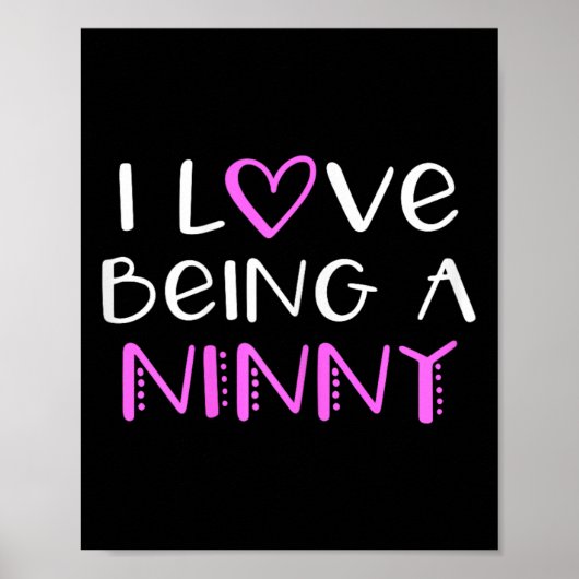 Poster J'Aime Être Un Mignonne Cool (Devant)