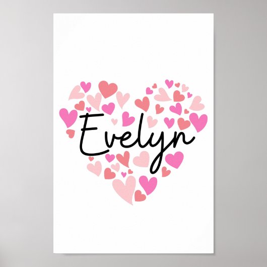Poster J'aime Evelyn (Devant)
