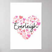 Poster J'aime Everleigh (Devant)