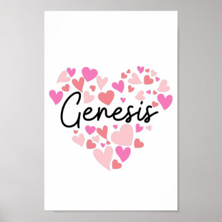 Poster J'aime Genesis