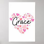 Poster J'aime Grace (Devant)